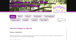 Desktop Screenshot of bridgestoanewday.org